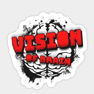 Vision of Brain First Collection Sticker